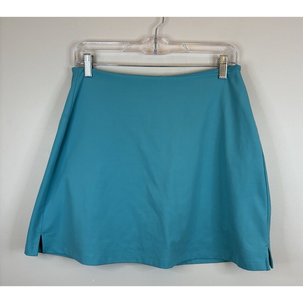 GIRLFRIEND COLLECTIVE  Teal Athletic Skort Women XL Stretch Pockets Tennis Gym
